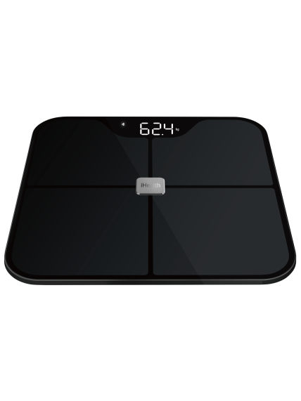 iHealth | Wireless Body Composition Scale | Nexus Pro | Maximum weight (capacity) 181 kg | Body Mass Index (BMI) measuring | Black 1