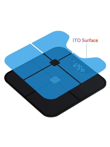iHealth | Wireless Body Composition Scale | Nexus Pro | Maximum weight (capacity) 181 kg | Body Mass Index (BMI) measuring | Black 3 iHealth | Wireless Body Composition Scale | Nexus Pro | Maximum weight (capacity) 181 kg | Body Mass Index (BMI) measuring | Black 3