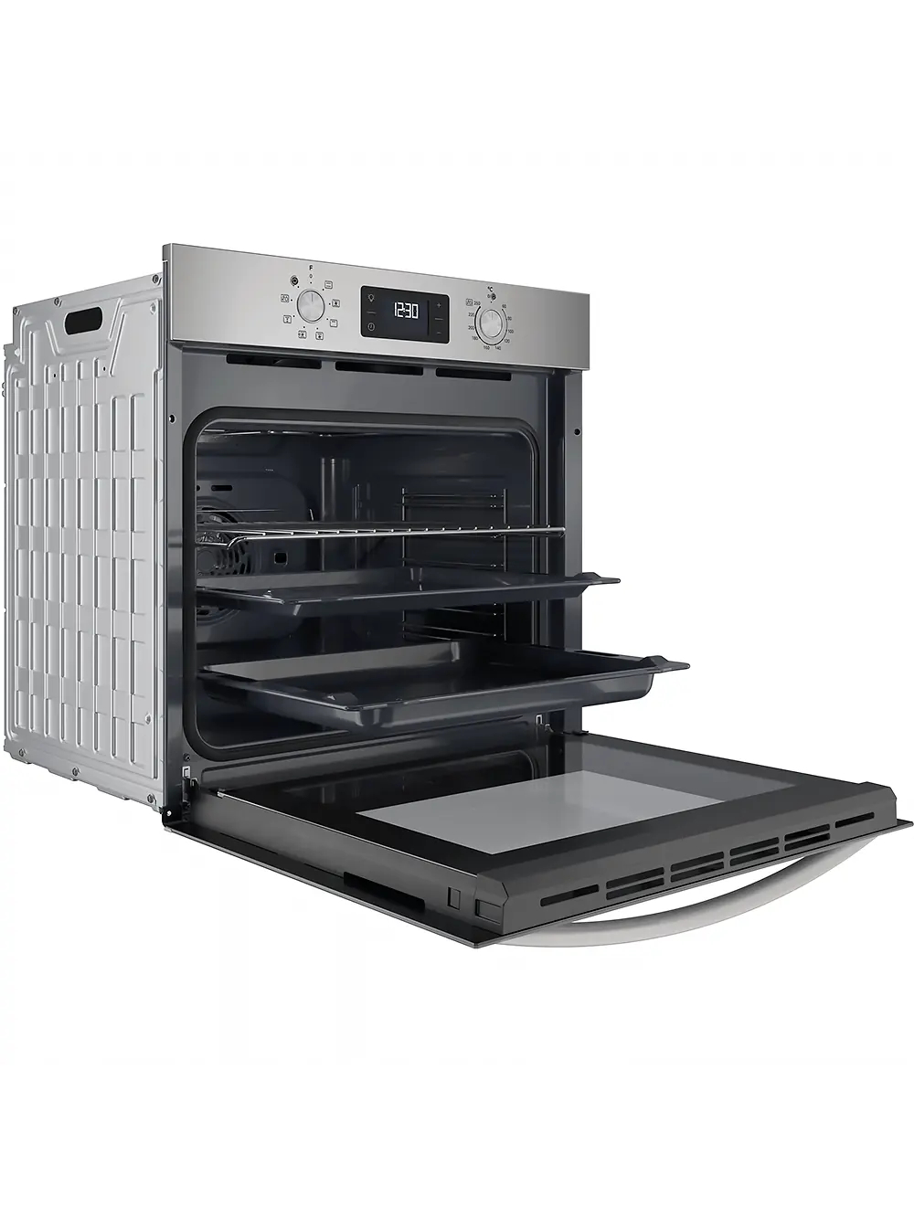 INDESIT Oven | IO 255HU X | 71 L | Electric | Hydrolytic | Electronic | Height 59.5 cm | Width 59.5 cm | Stainless steel 2 INDESIT Oven | IO 255HU X | 71 L | Electric | Hydrolytic | Electronic | Height 59.5 cm | Width 59.5 cm | Stainless steel 2