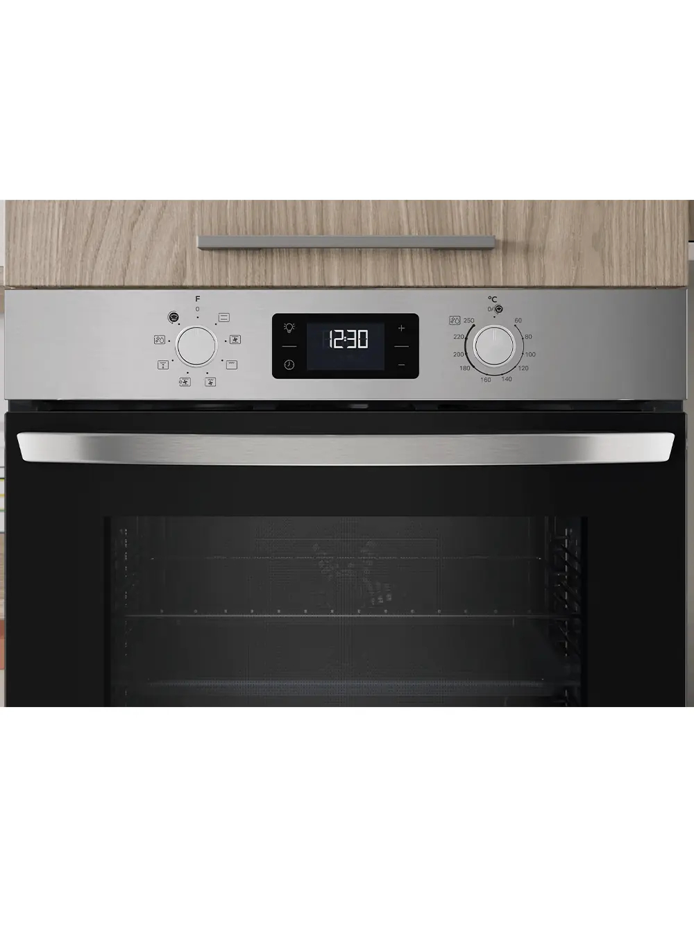 INDESIT Oven | IO 255HU X | 71 L | Electric | Hydrolytic | Electronic | Height 59.5 cm | Width 59.5 cm | Stainless steel 3 INDESIT Oven | IO 255HU X | 71 L | Electric | Hydrolytic | Electronic | Height 59.5 cm | Width 59.5 cm | Stainless steel 3