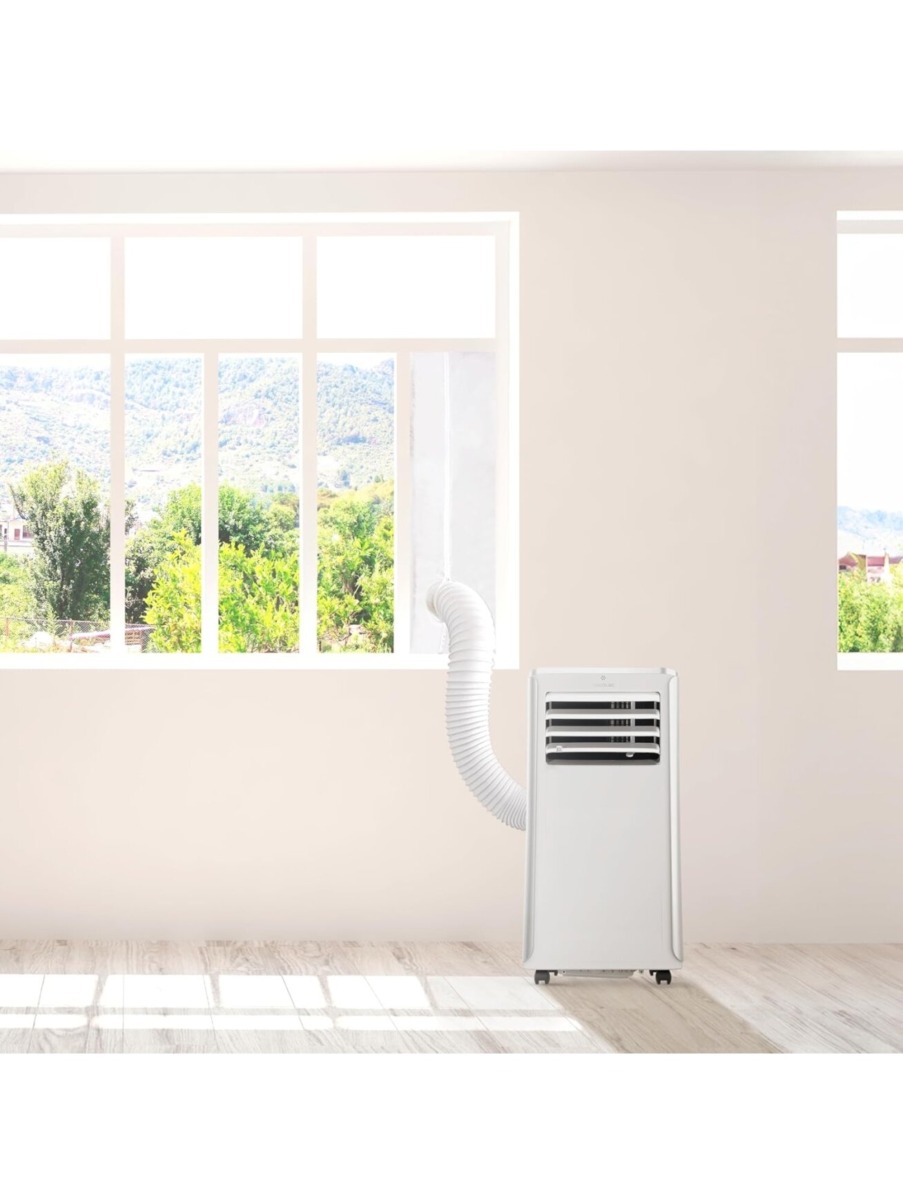 Insulated sliding window covering 163 x 35 cm for portable air conditioners 1 Insulated sliding window covering 163 x 35 cm for portable air conditioners 1