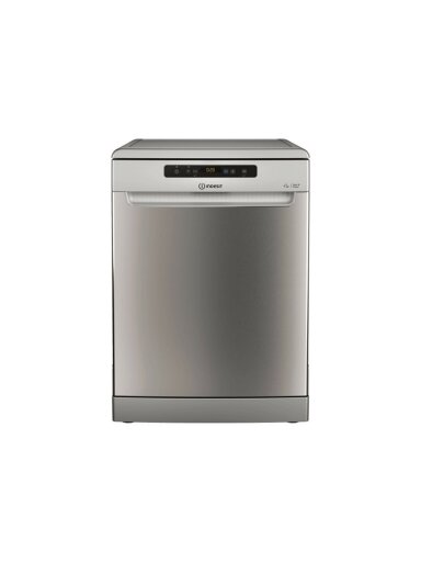 INDESIT Dishwasher | D2F HD624 AS | Free standing | Width 60 cm | Number of place settings 14 | Number of programs 9 | Energy efficiency class E | Display | Silver INDESIT Dishwasher | D2F HD624 AS | Free standing | Width 60 cm | Number of place settings 14 | Number of programs 9 | Energy efficiency class E | Display | Silver