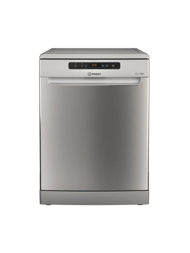 INDESIT Dishwasher | D2F HD624 AS | Free standing | Width 60 cm | Number of place settings 14 | Number of programs 9 | Energy efficiency class E | Display | Silver INDESIT Dishwasher | D2F HD624 AS | Free standing | Width 60 cm | Number of place settings 14 | Number of programs 9 | Energy efficiency class E | Display | Silver