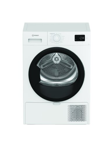 INDESIT Dryer Machine | C YD 92D WB EE | Energy efficiency class E | Front loading | 9 kg | Digital | Depth 60.7 cm | White INDESIT Dryer Machine | C YD 92D WB EE | Energy efficiency class E | Front loading | 9 kg | Digital | Depth 60.7 cm | White