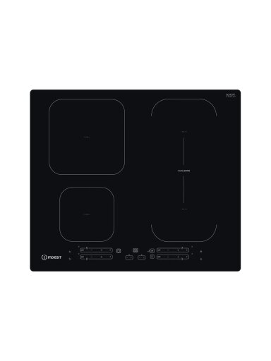 INDESIT | Hob | IB 65B60 NE | Induction | Number of burners/cooking zones 4 | Touch | Timer | Black INDESIT | Hob | IB 65B60 NE | Induction | Number of burners/cooking zones 4 | Touch | Timer | Black