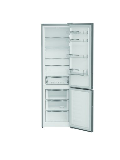 INDESIT Refrigerator | INKS 1401 S4E1 | Energy efficiency class E | Free standing | Combi | Height 202.5 cm | Fridge net capacity 266 L | Freezer net capacity 120 L | 38 dB | Silver INDESIT Refrigerator | INKS 1401 S4E1 | Energy efficiency class E | Free standing | Combi | Height 202.5 cm | Fridge net capacity 266 L | Freezer net capacity 120 L | 38 dB | Silver