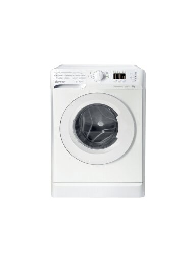 INDESIT | Washing Machine | MTWSA 61294 W EE | Energy efficiency class C | Front loading | Washing capacity 6 kg | 1200 RPM | Depth 42.5 cm | Width 59.5 cm | Display | LED | White INDESIT | Washing Machine | MTWSA 61294 W EE | Energy efficiency class C | Front loading | Washing capacity 6 kg | 1200 RPM | Depth 42.5 cm | Width 59.5 cm | Display | LED | White