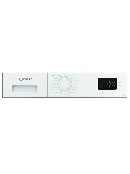 INDESIT Dryer Machine | C YD 92D WB EE | Energy efficiency class E | Front loading | 9 kg | Digital | Depth 60.7 cm | White 4