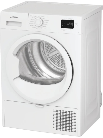 INDESIT Dryer Machine | C YSD 72D WW EE | Energy efficiency class E | Front loading | 7 kg | Heat pump | Digital | Depth 54.5 cm | White INDESIT Dryer Machine | C YSD 72D WW EE | Energy efficiency class E | Front loading | 7 kg | Heat pump | Digital | Depth 54.5 cm | White