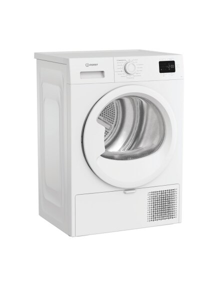 INDESIT Dryer Machine | C YSD 83D WW EE | Energy efficiency class D | Front loading | 8 kg | Heat pump | LED | Depth 54.5 cm | White
