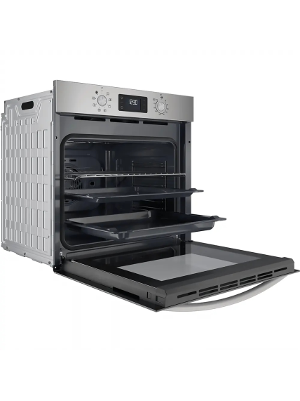 INDESIT Oven | IO 255HU X | 71 L | Electric | Hydrolytic | Electronic | Height 59.5 cm | Width 59.5 cm | Stainless steel 2