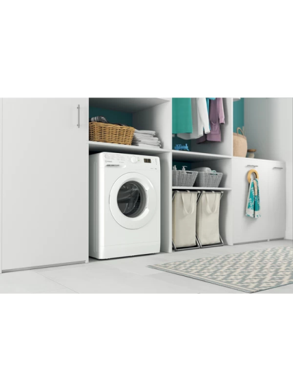 INDESIT | Washing machine | MTWA 71252 W EE | Energy efficiency class E | Front loading | Washing capacity 7 kg | 1200 RPM | Depth 54 cm | Width 59.5 cm | Display | LED | White 4