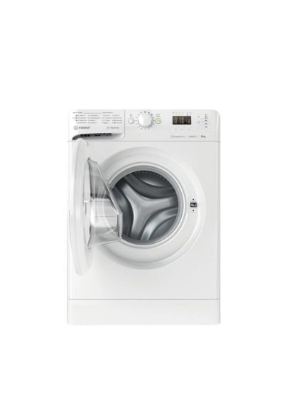 INDESIT | Washing Machine | MTWSA 61294 W EE | Energy efficiency class C | Front loading | Washing capacity 6 kg | 1200 RPM | Depth 42.5 cm | Width 59.5 cm | Display | LED | White 3 INDESIT | Washing Machine | MTWSA 61294 W EE | Energy efficiency class C | Front loading | Washing capacity 6 kg | 1200 RPM | Depth 42.5 cm | Width 59.5 cm | Display | LED | White 3