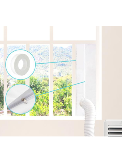 Insulated sliding window covering 163 x 35 cm for portable air conditioners 3 Insulated sliding window covering 163 x 35 cm for portable air conditioners 3