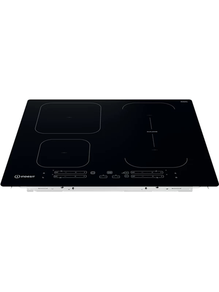 INDESIT | Hob | IB 65B60 NE | Induction | Number of burners/cooking zones 4 | Touch | Timer | Black 1