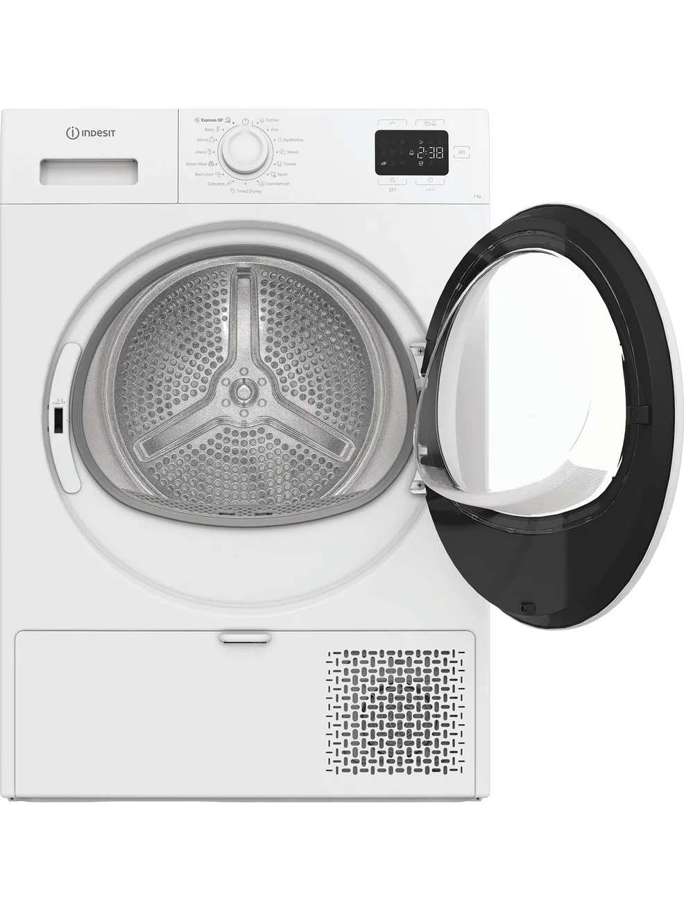 INDESIT Dryer Machine | C YSD 72D WW EE | Energy efficiency class E | Front loading | 7 kg | Heat pump | Digital | Depth 54.5 cm | White 2