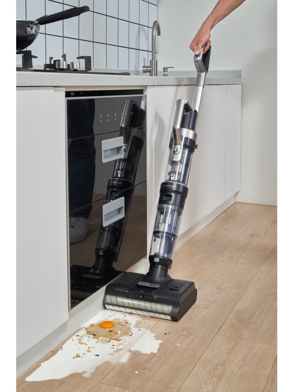Jimmy | Vacuum cleaner and washer | HW11 Pro Max | Cordless operating | Washing function | 500 W | 21.6 V | Operating time (max) 80 min | Black | Warranty 24 month(s) 4