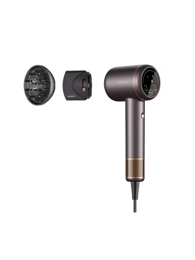 Jimmy | Hair Dryer | F8 | 1600 W | Number of temperature settings 3 | Ionic function | Diffuser nozzle | Grey