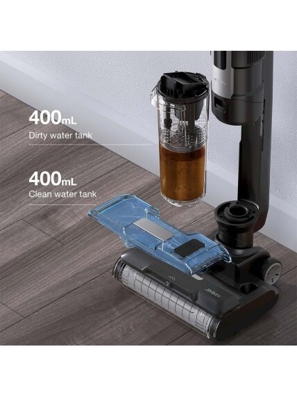 Jimmy | Vacuum cleaner and washer | HW9 | Cordless operating | Handstick/Handheld | Washing function | 300 W | 25.2 V | Operating time (max) 30 min | Black | Warranty 24 month(s) 5 Jimmy | Vacuum cleaner and washer | HW9 | Cordless operating | Handstick/Handheld | Washing function | 300 W | 25.2 V | Operating time (max) 30 min | Black | Warranty 24 month(s) 5