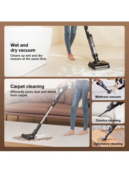 Jimmy Vacuum cleaner and washer | PW11 Pro Max-B | Cordless operating | Washing function | 460 W | 21.6 V | Operating time (max) 40-80 min | Black/Silver 3 Jimmy Vacuum cleaner and washer | PW11 Pro Max-B | Cordless operating | Washing function | 460 W | 21.6 V | Operating time (max) 40-80 min | Black/Silver 3