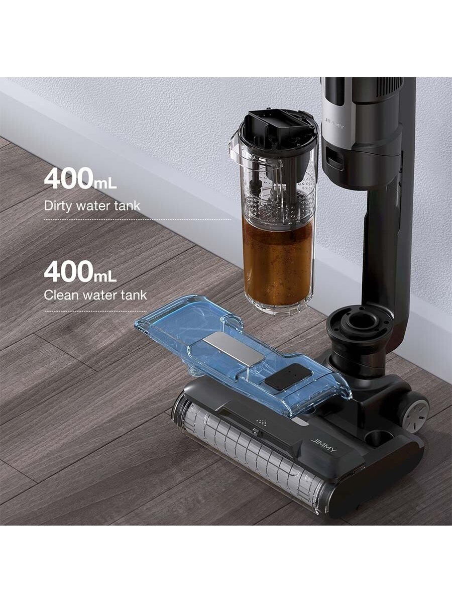 Jimmy | Vacuum cleaner and washer | HW9 | Cordless operating | Handstick/Handheld | Washing function | 300 W | 25.2 V | Operating time (max) 30 min | Black | Warranty 24 month(s) 5 Jimmy | Vacuum cleaner and washer | HW9 | Cordless operating | Handstick/Handheld | Washing function | 300 W | 25.2 V | Operating time (max) 30 min | Black | Warranty 24 month(s) 5