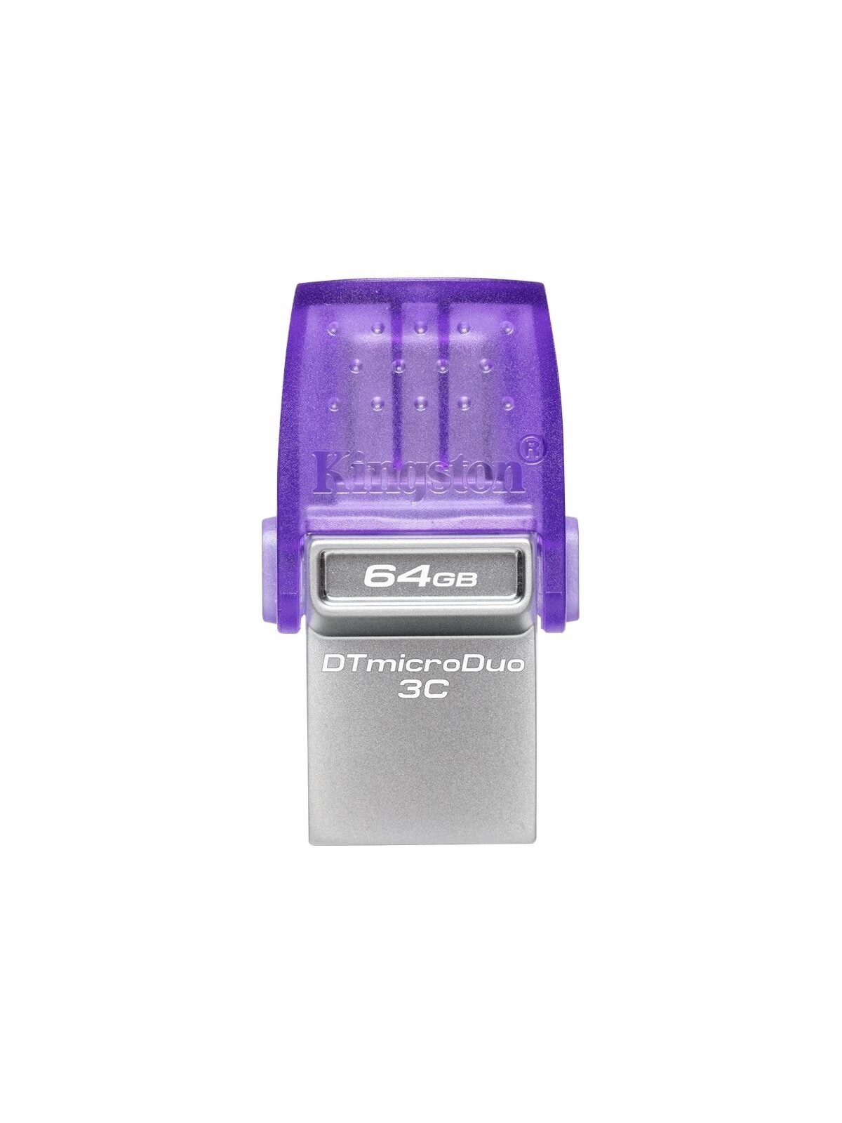 Kingston | DataTraveler | DT Micro Duo 3C | 64 GB | USB Type-C and Type-A | Purple