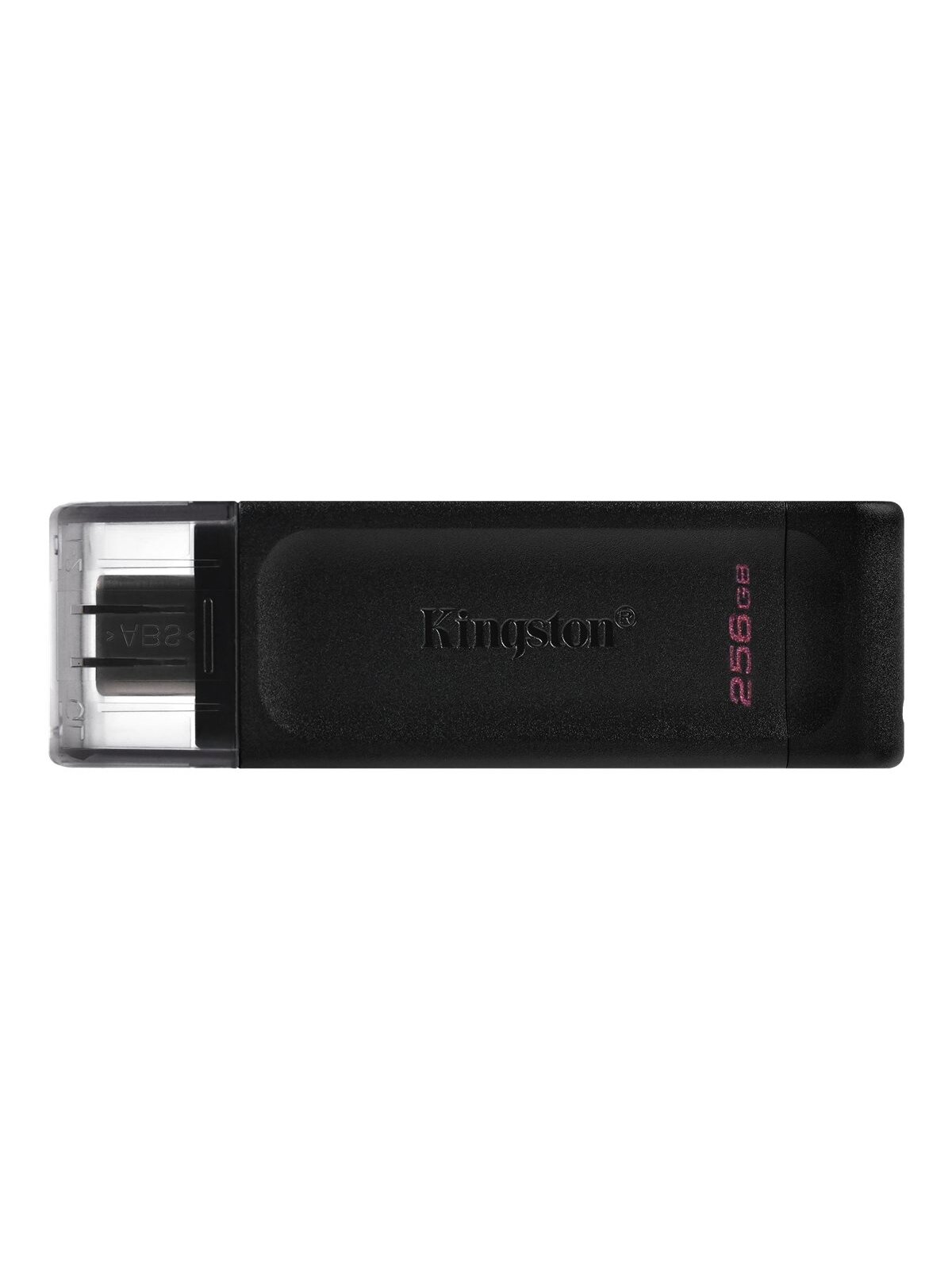 Kingston | USB Flash Drive | DataTraveler 70 | 256 GB | USB 3.2 Gen 1 Type-C | Black Kingston | USB Flash Drive | DataTraveler 70 | 256 GB | USB 3.2 Gen 1 Type-C | Black