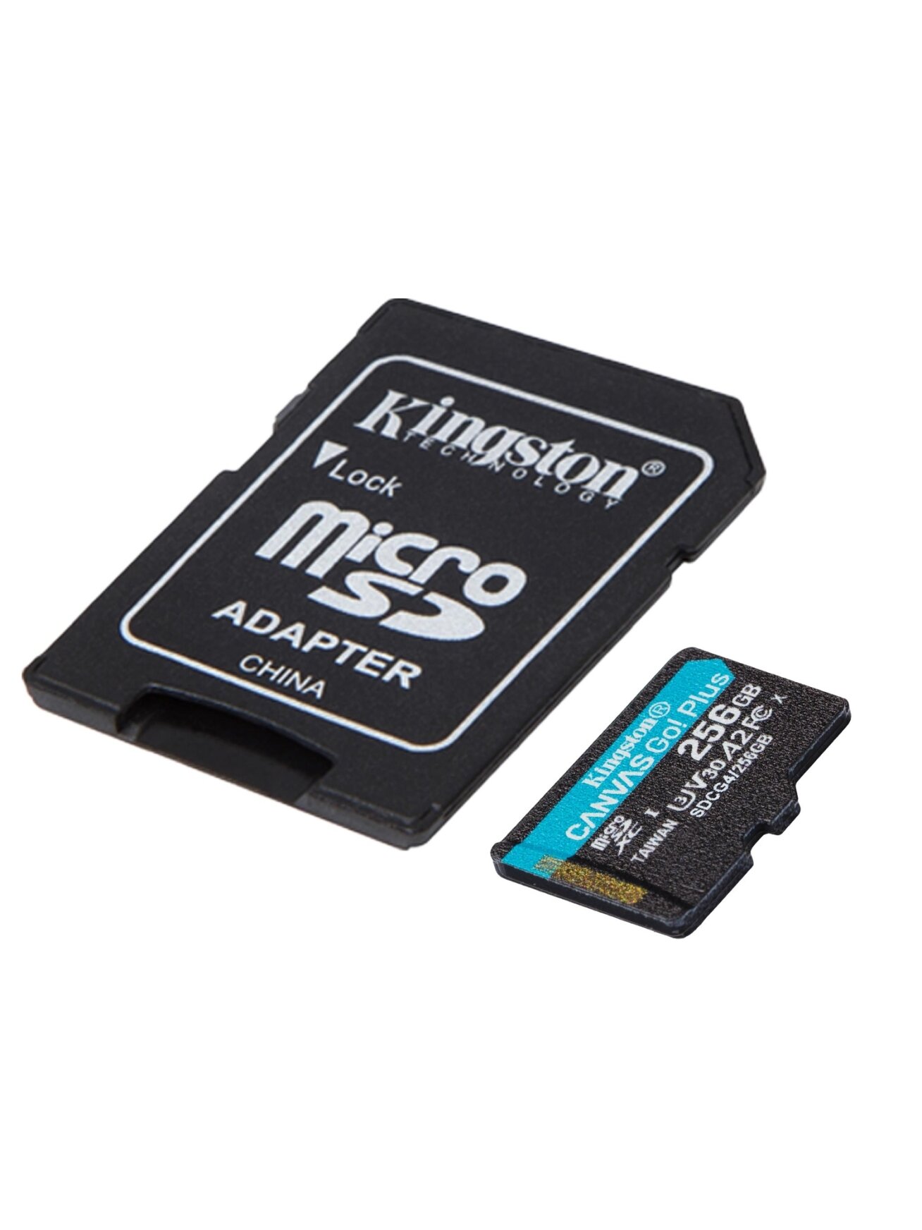 Kingston | Canvas Go! Plus | 256 GB | microSD | Flash memory class Class 10, UHS-I, U3, V30, A2 1