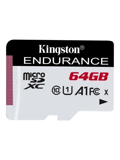 Kingston | Endurance | UHS-I U1 | 64 GB | micro SDXC | Flash memory class 10