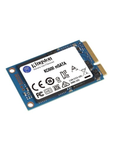 Kingston | KC600 | 512 GB | Solid-state drive interface mSATA | Read speed 550 MB/s | Write speed 520 MB/s