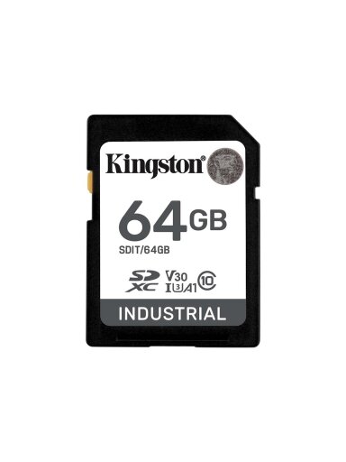 Kingston | Memory Card | SDIT/64GB | 64 GB | SD | Flash memory class Class 10, UHS-I, U3, V30, A1