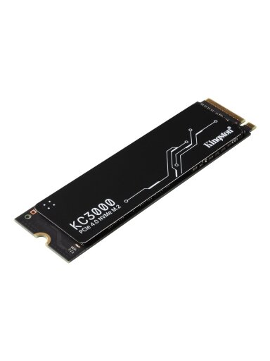 Kingston | SSD | KC3000 | 1024 GB | SSD form factor M.2 2280 | Solid-state drive interface PCIe 4.0 NVMe M.2 | Read speed 7000 MB/s | Write speed 6000 MB/s