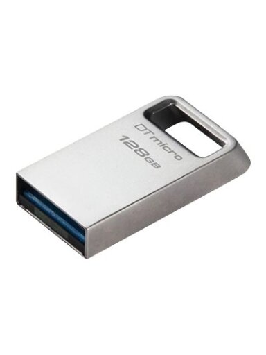 Kingston | USB 3.2 Flash Drive | DataTraveler micro | 128 GB | USB 3.2 | Silver Kingston | USB 3.2 Flash Drive | DataTraveler micro | 128 GB | USB 3.2 | Silver