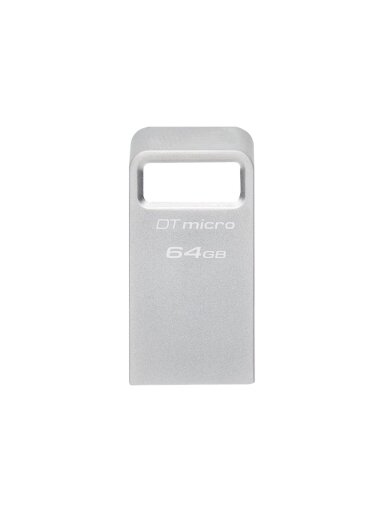 Kingston | USB 3.2 Flash Drive | DataTraveler micro | 64 GB | USB 3.2 | Silver Kingston | USB 3.2 Flash Drive | DataTraveler micro | 64 GB | USB 3.2 | Silver
