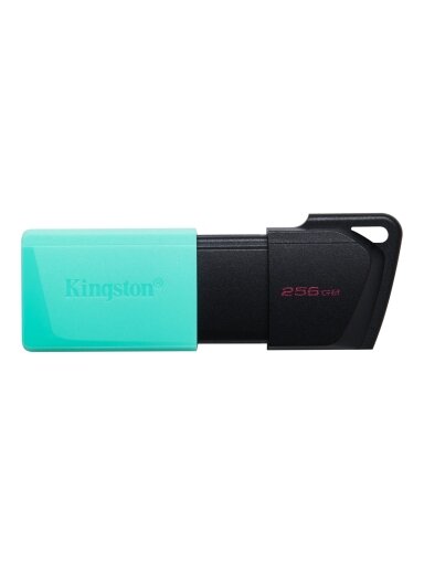 Kingston | USB Flash Drive | DataTraveler Exodia | 256 GB | USB 3.2 Gen 1 | Black/Teal Kingston | USB Flash Drive | DataTraveler Exodia | 256 GB | USB 3.2 Gen 1 | Black/Teal