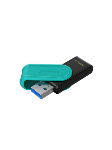 Kingston USB Flash Drive | DataTraveler Exodia S | 128 GB | USB 3.2 Gen 1 | Black/Turquoise Kingston USB Flash Drive | DataTraveler Exodia S | 128 GB | USB 3.2 Gen 1 | Black/Turquoise
