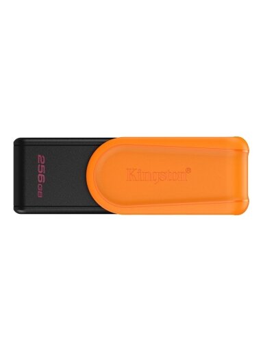 Kingston USB Flash Drive | DataTraveler Exodia S | 256 GB | USB 3.2 Gen 1 | Black/Orange Kingston USB Flash Drive | DataTraveler Exodia S | 256 GB | USB 3.2 Gen 1 | Black/Orange