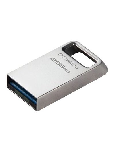 Kingston | USB 3.2 Flash Drive | DataTraveler micro | 256 GB | USB 3.2 | Silver 1 Kingston | USB 3.2 Flash Drive | DataTraveler micro | 256 GB | USB 3.2 | Silver 1