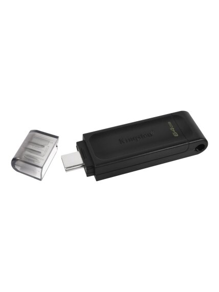Kingston | DataTraveler 70 | 64 GB | USB-C | Black 1 Kingston | DataTraveler 70 | 64 GB | USB-C | Black 1
