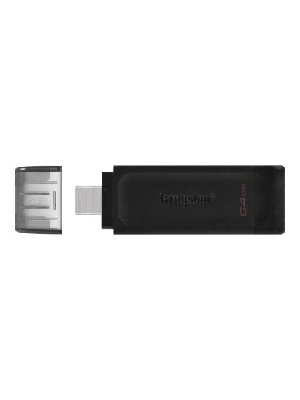 Kingston | DataTraveler 70 | 64 GB | USB-C | Black Kingston | DataTraveler 70 | 64 GB | USB-C | Black
