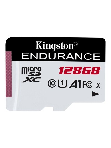 Kingston | Endurance 95R | 128 GB | Micro SD | Flash memory class 10 Kingston | Endurance 95R | 128 GB | Micro SD | Flash memory class 10
