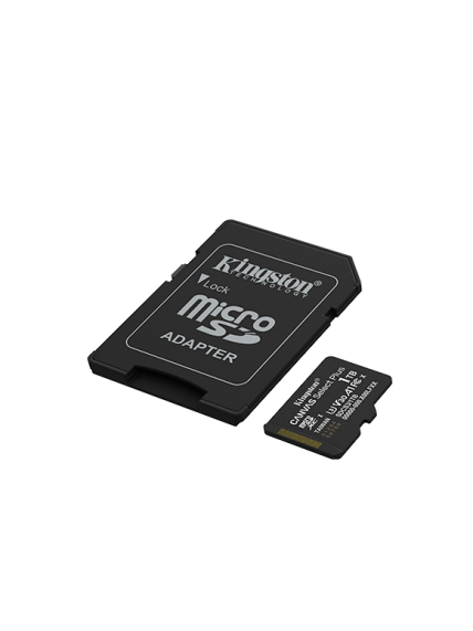Kingston Memory card | Canvas Select Plus | 1000 GB | microSD | Flash memory class Class 10, UHS-I, U1/U3, video class 10/30, A1 1