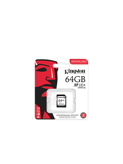 Kingston | Memory Card | SDIT/64GB | 64 GB | SD | Flash memory class Class 10, UHS-I, U3, V30, A1 2 Kingston | Memory Card | SDIT/64GB | 64 GB | SD | Flash memory class Class 10, UHS-I, U3, V30, A1 2