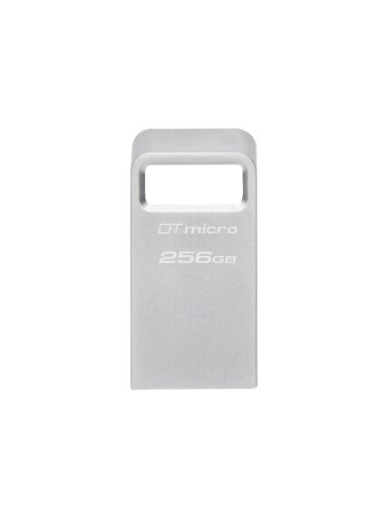 Kingston | USB 3.2 Flash Drive | DataTraveler micro | 256 GB | USB 3.2 | Silver Kingston | USB 3.2 Flash Drive | DataTraveler micro | 256 GB | USB 3.2 | Silver
