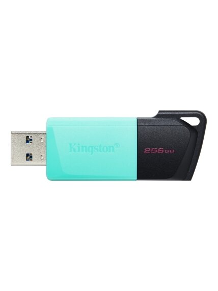 Kingston | USB Flash Drive | DataTraveler Exodia | 256 GB | USB 3.2 Gen 1 | Black/Teal 1