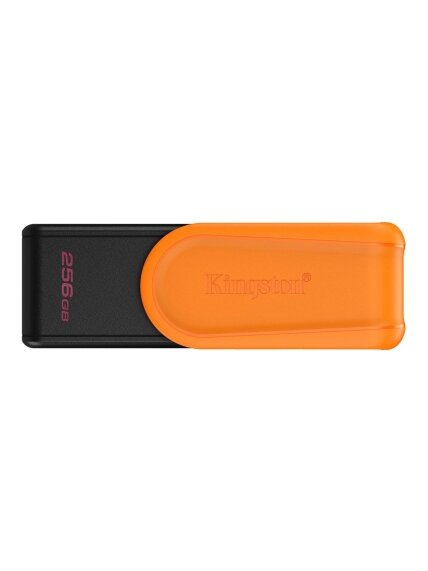 Kingston USB Flash Drive | DataTraveler Exodia S | 256 GB | USB 3.2 Gen 1 | Black/Orange
