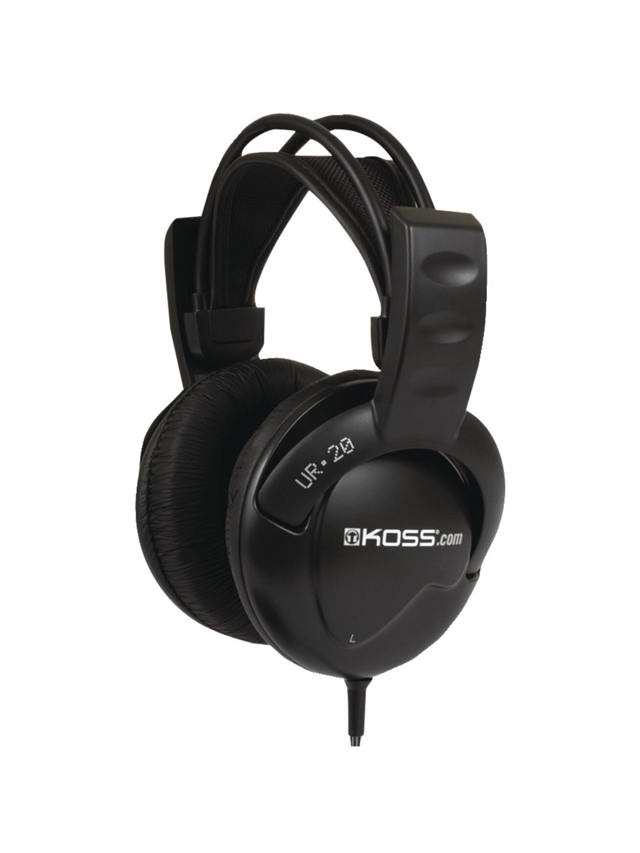 Koss | Headphones DJ Style | UR20 | Wired | On-Ear | Black | Noise canceling Koss | Headphones DJ Style | UR20 | Wired | On-Ear | Black | Noise canceling