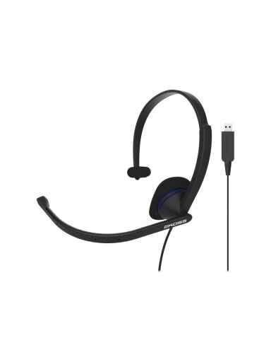 Koss | Headphones | CS195 USB | Wired | On-Ear | Microphone | Black