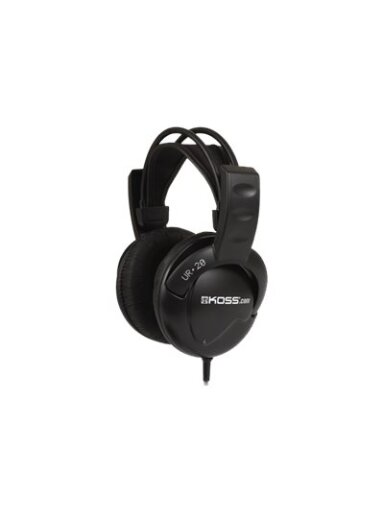 Koss | Headphones DJ Style | UR20 | Wired | On-Ear | Black | Noise canceling