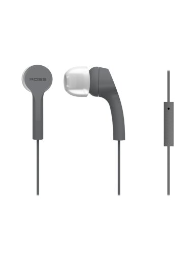 Koss | Headphones | KEB9iGRY | Wired | In-ear | Microphone | Gray